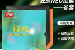 乒乓球胶皮进阶指南：如何用尼奥省狂飙3轻松驾驭弧圈球