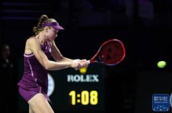 网球丨WTA年终总决赛：莱巴金娜胜斯维亚特克