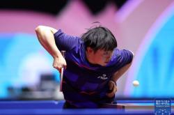 全运会｜孙颖莎亮相乒乓球女单比赛