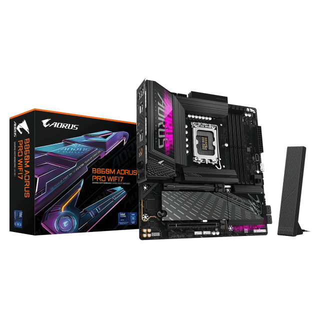 技嘉B860M AORUS PRO WIFI7电竞雕：电竞硬件的战术级选择